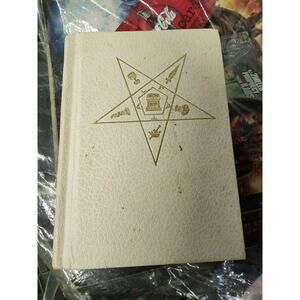 Eastern star-Adoptive Rite Ritual by RobertMacoy Eastern Star 1952 Book